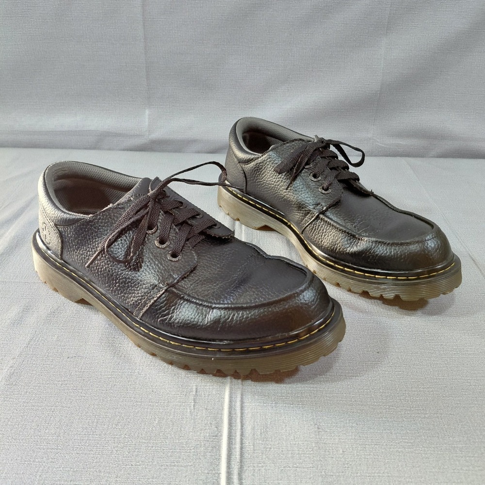 Dr. Martens Nashly Men's Black Leather Oxfords Sz 11